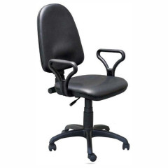 Работен стол  PRESTIGE LUX еко кожа + подл.